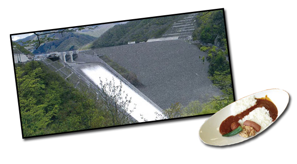 Tokuyama Dam and Tokuyama Dam Curry and Rice