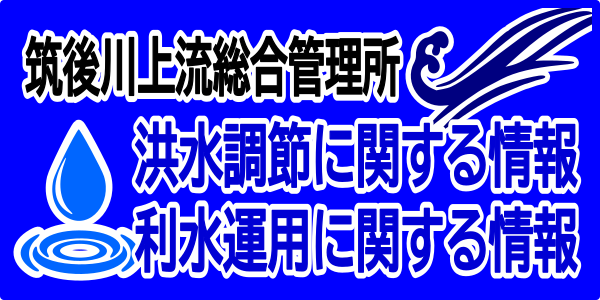 洪水調節及び利水運用に関する情報