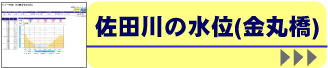 佐田川の水位(金丸橋)
