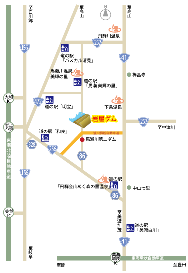 アクセス地図