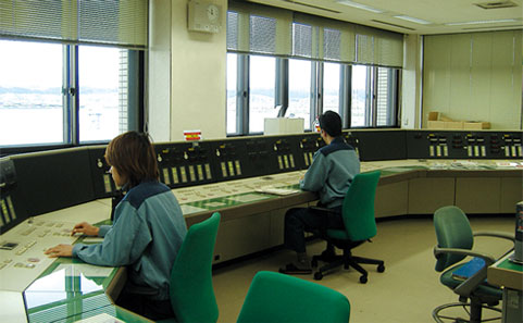 Operating room of the management office