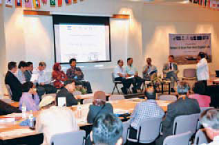 Workshop that focuses on a water security project