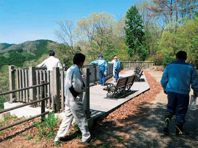 Safety inspection with local municipality staff (Muroo Dam)