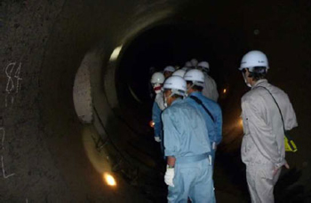 Survey inside of the siphon (2)