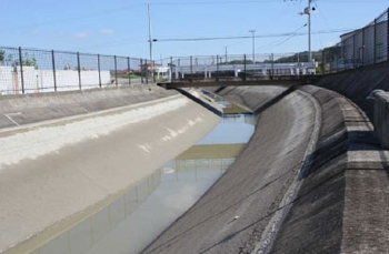 After drainage at Okada Open Canal(1)