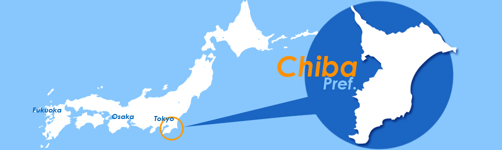 Map of Chiba Pref.