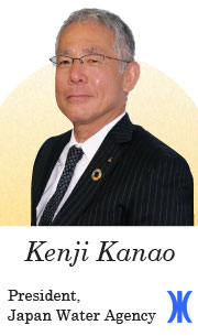 Kenji Kanao, President, Japan Water Agency