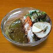 南摩ダムカレー（そば処 久我）