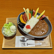 よこやまダム ジビエカレー（夜叉ヶ池の里さかうち）