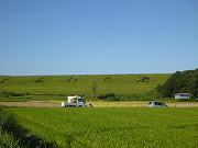 愛知池の堤体(愛知県)