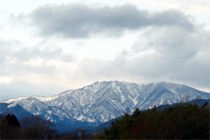 白銀の横山岳