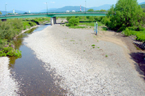 福橋上流