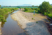 福橋上流