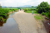 福橋上流