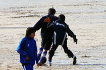 サッカー少年