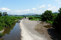 福橋上流