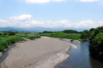 難波橋上流