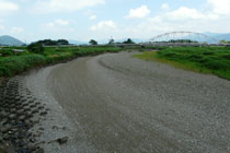 落合橋上流
