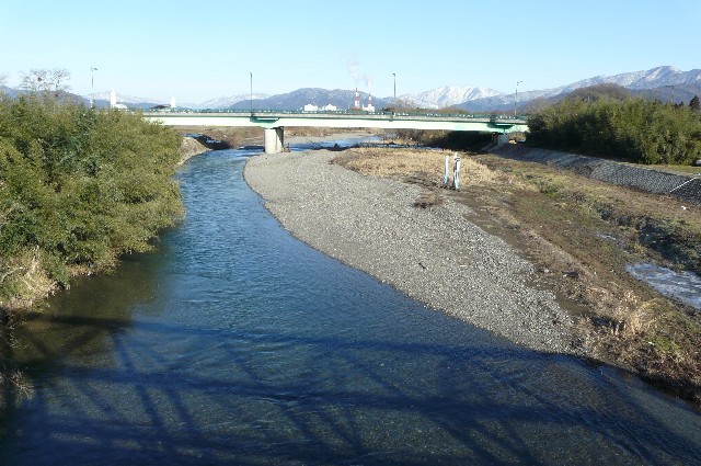 福橋上流