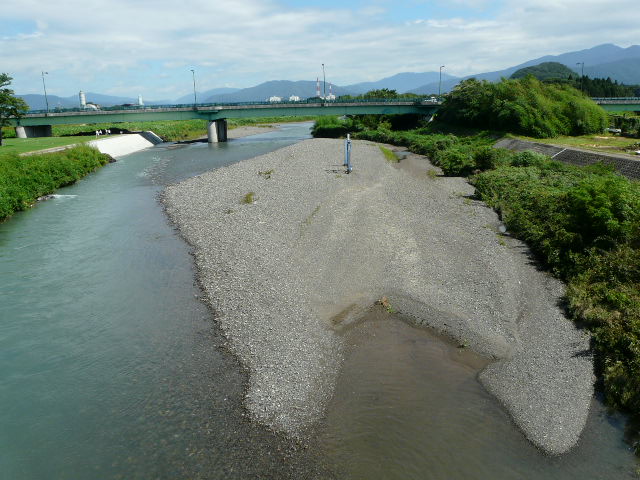 福橋上流
