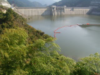 滝沢ダム貯水池