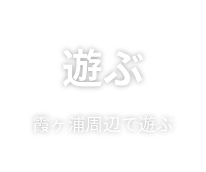 遊ぶ　霞ヶ浦周辺で遊ぶ