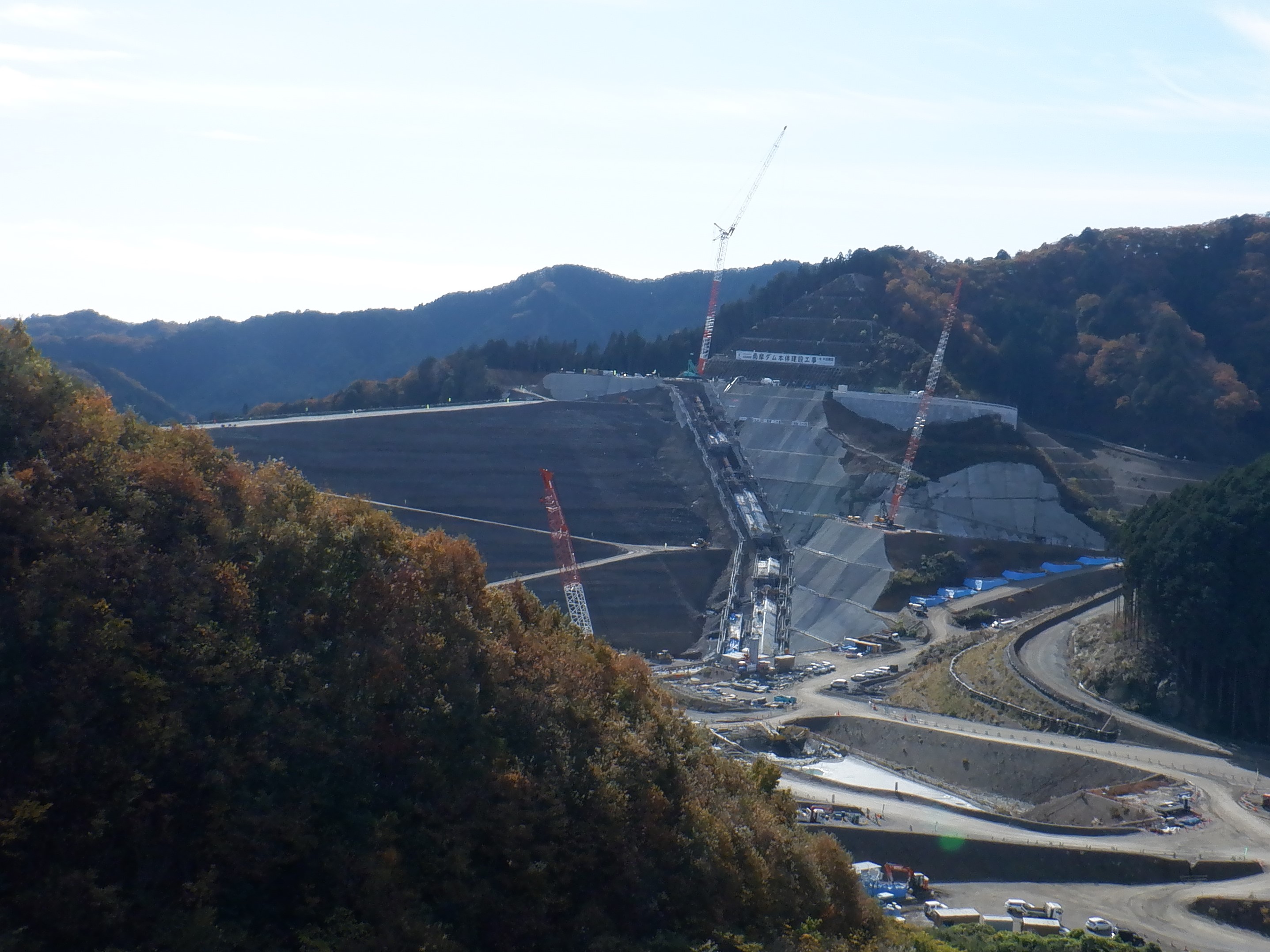 展望台から望む