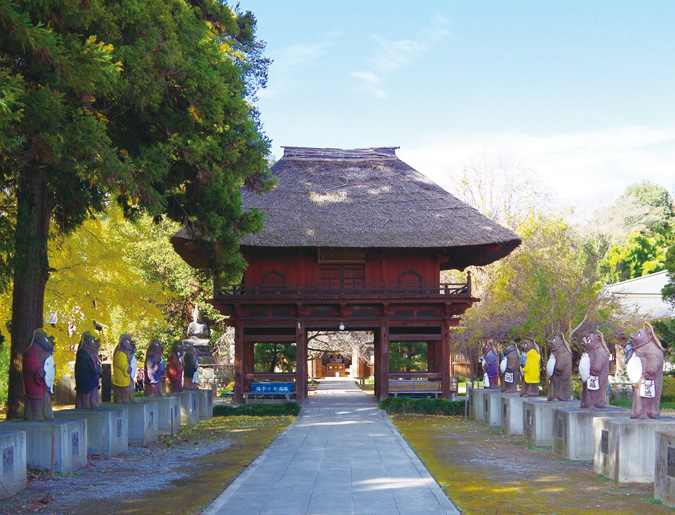 茂林寺入り口