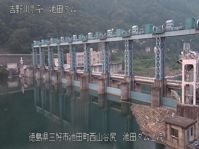 池田ダム上流 カメラ画像