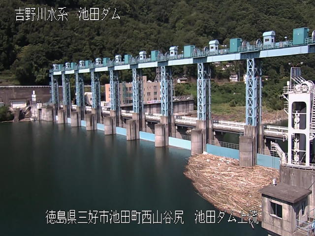 池田ダム上流 カメラ画像