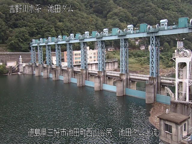 池田ダム上流 カメラ画像