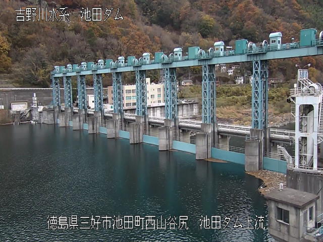 池田ダム上流 カメラ画像