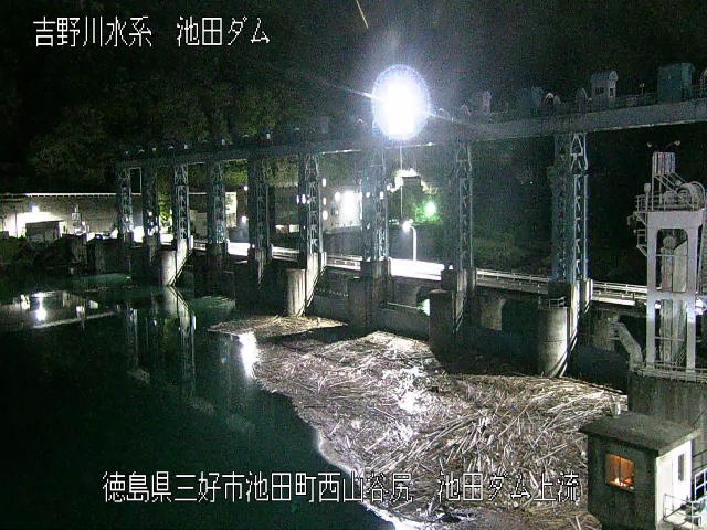 池田ダム上流 カメラ画像