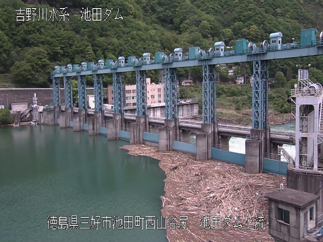 池田ダム上流 カメラ画像