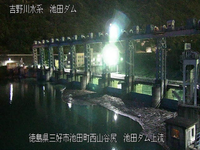 池田ダム上流 カメラ画像