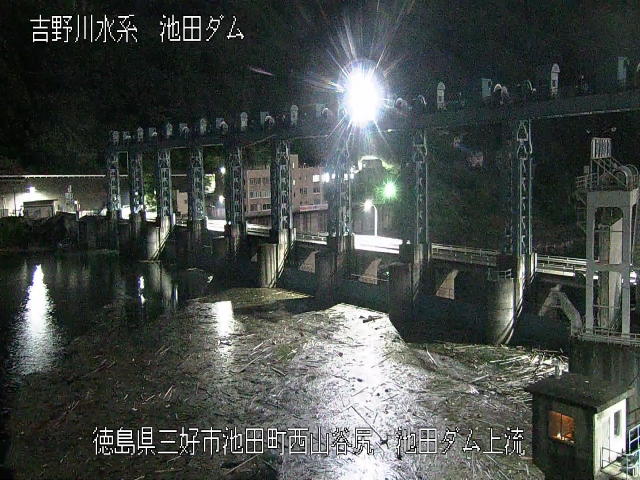 池田ダム上流 カメラ画像