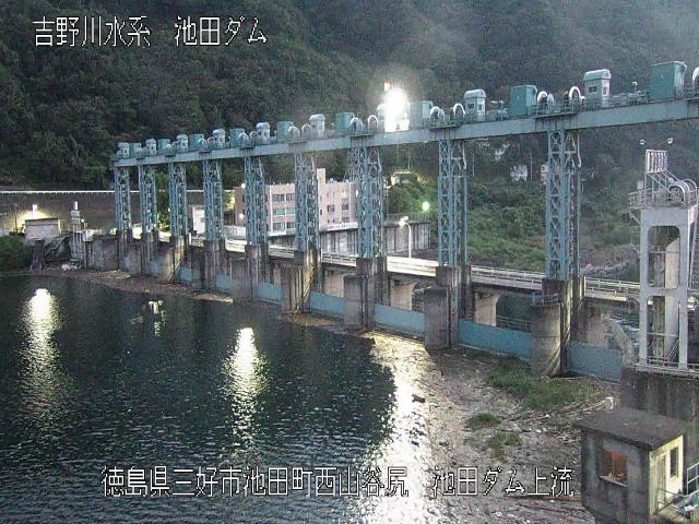 池田ダム上流 カメラ画像