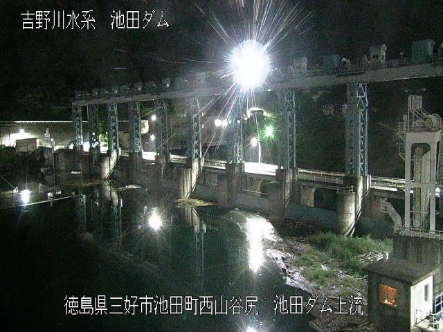 池田ダム上流 カメラ画像