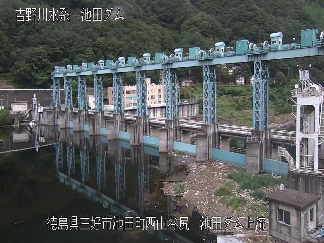 池田ダム上流 カメラ画像