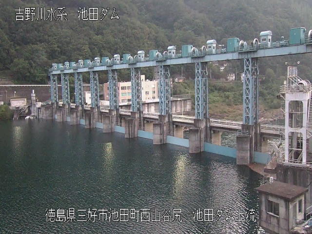 池田ダム上流 カメラ画像