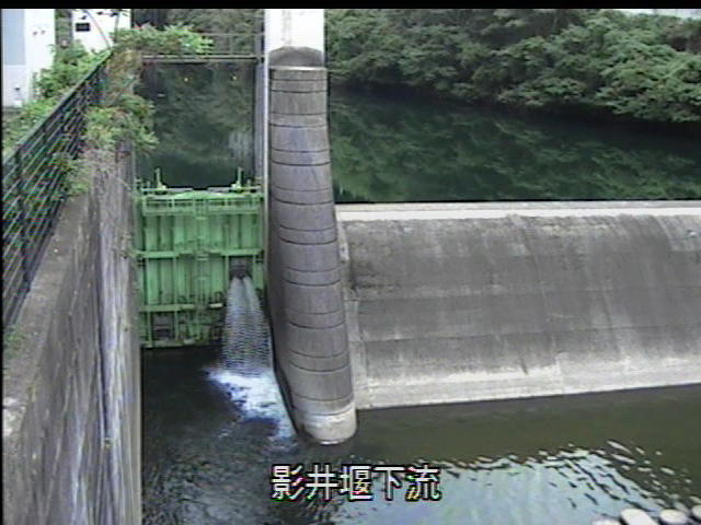 影井堰下流 カメラ画像