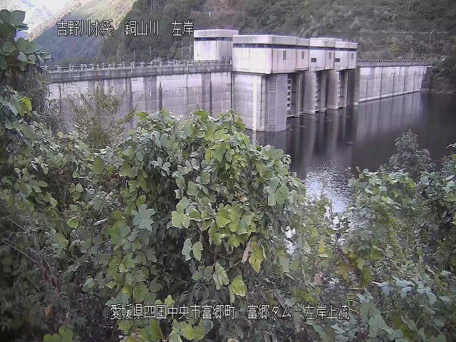 富郷ダム左岸上流 カメラ画像