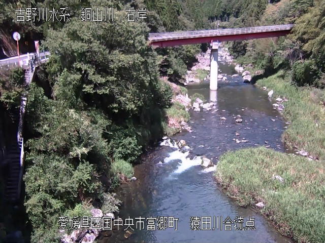 猿田川合流地点 カメラ画像