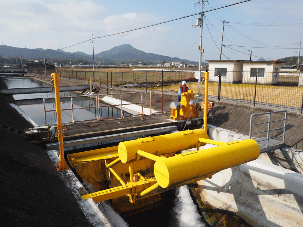 水位調節堰