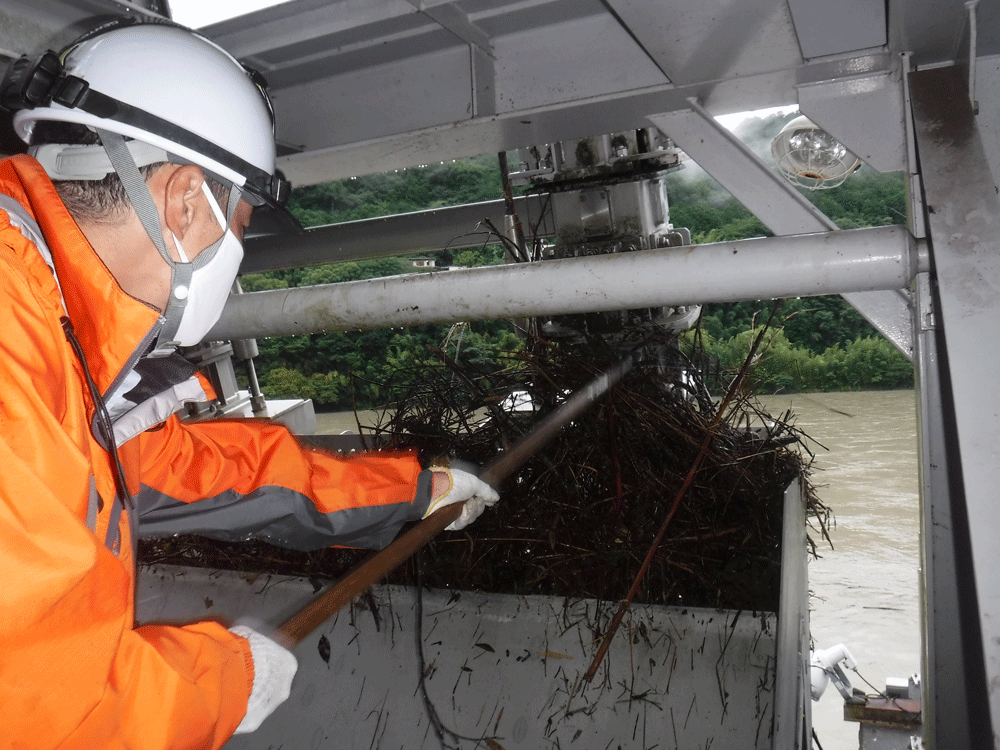 除塵作業画像