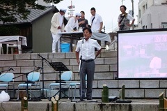 原徳島市長の挨拶