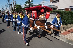 神社を出発