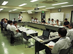 議会（県河川整備課流域管理推進室長補佐）挨拶